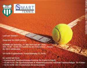 Read more about the article Tennis-Schnuppertraining am 11. Mai 2019