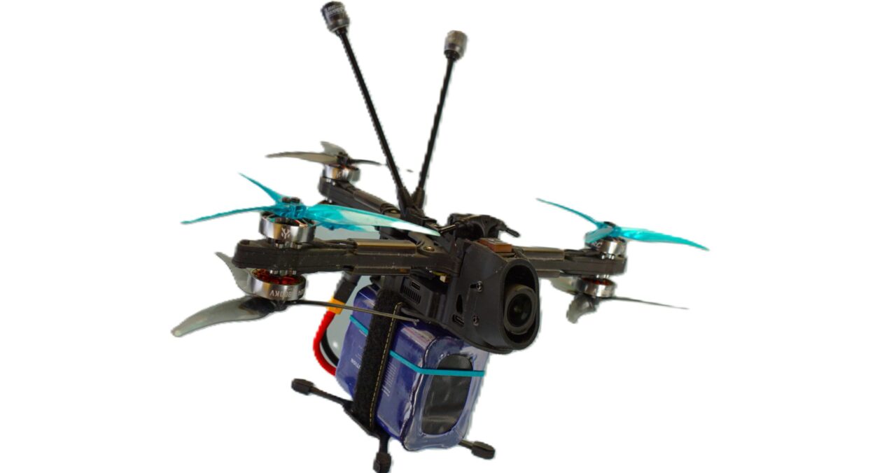 Im Bild ist ein Hexacopter in Y Form zu sehen